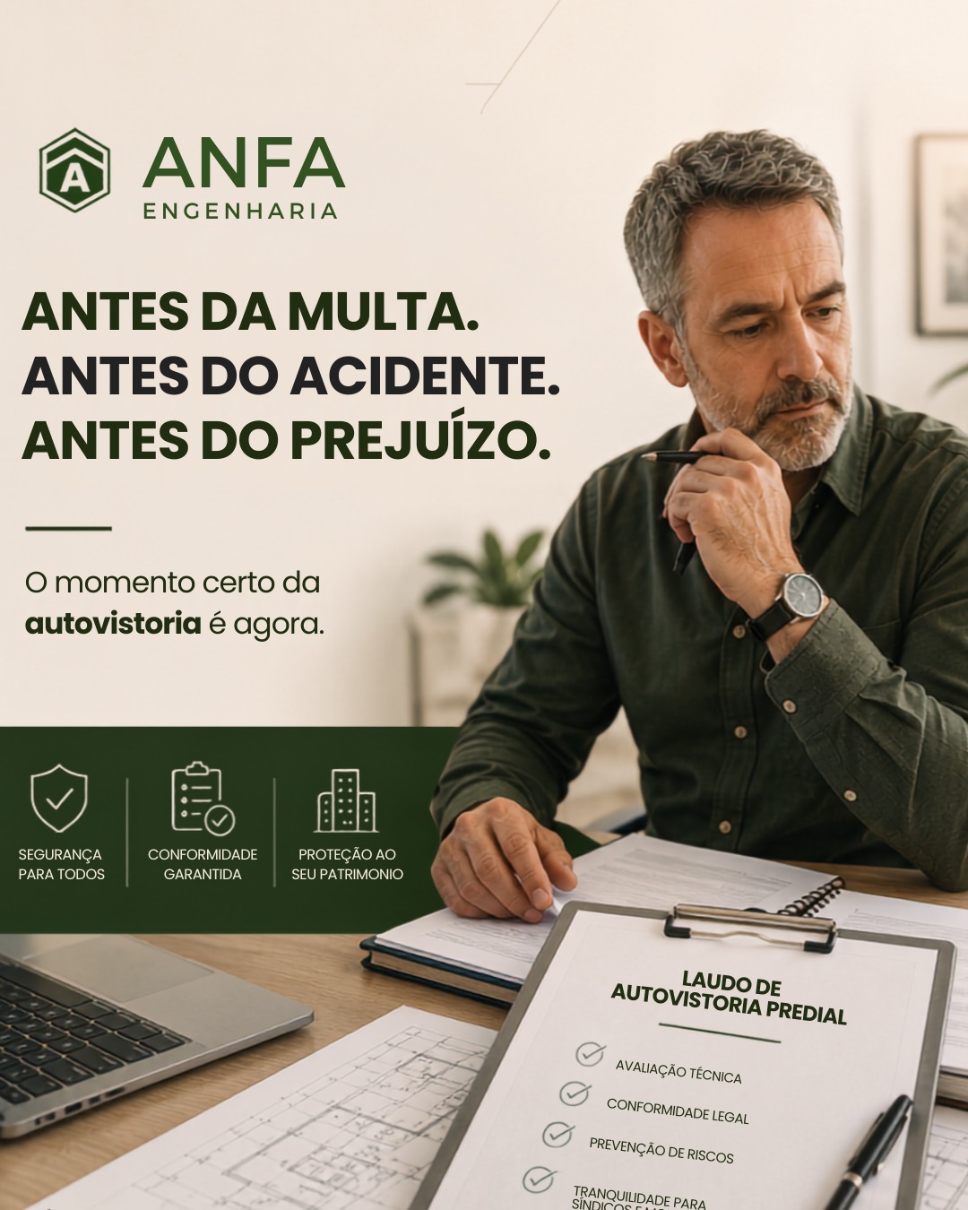 Laudo de autovistoria predial ANFA Engenharia