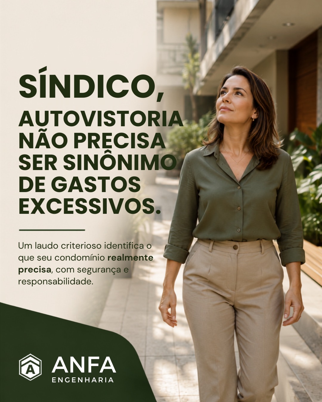 Post ANFA Engenharia: autovistoria não precisa ser sinônimo de gastos excessivos